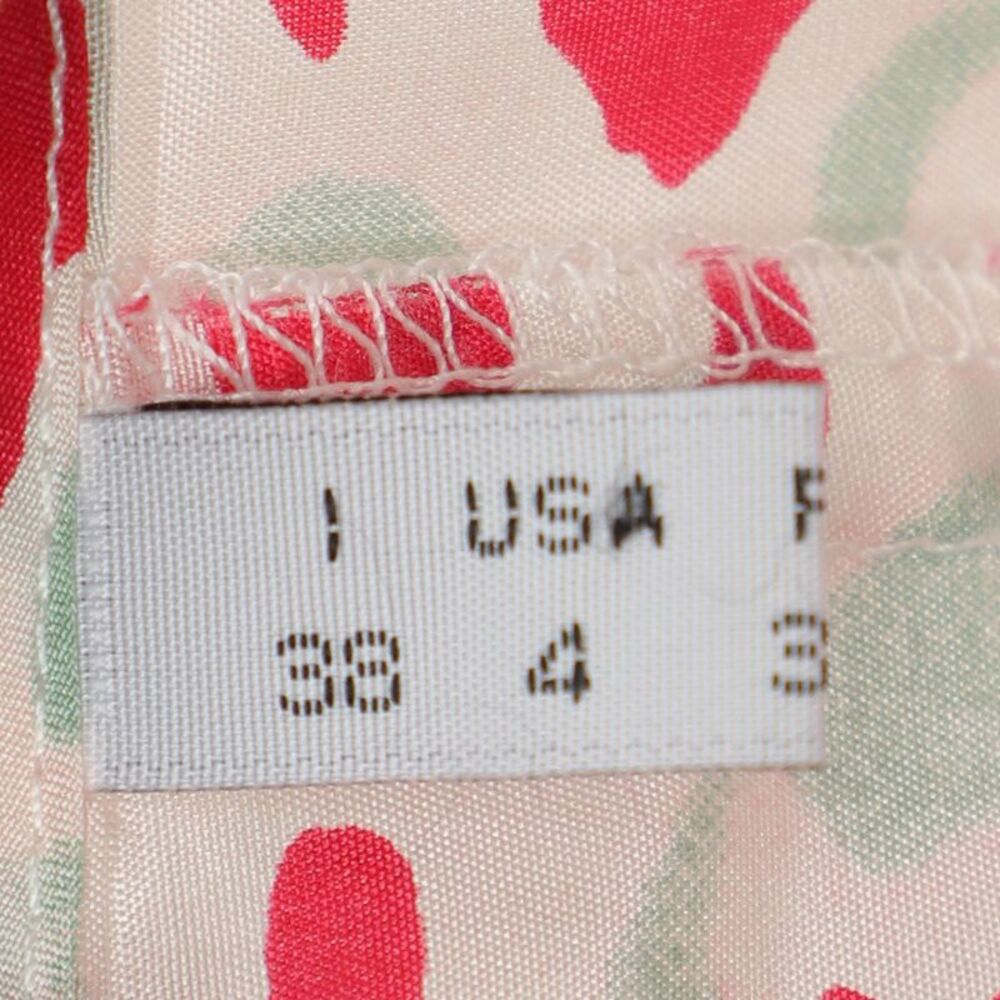 See By Chloe Multicolor Printed Silk Mini Belted Dress S - Picture 5 of 7